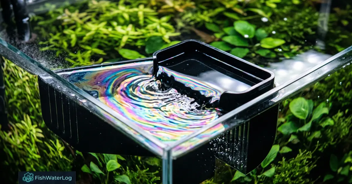 Aquarium Biofilm Surface Skimmer: Erase Oily Film Off Water